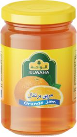 orange jam jar